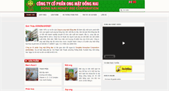 Desktop Screenshot of dongnaihoney.com.vn